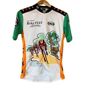 Louis Garneau cycling jersey Bike Fest Mount Dora with short sleeves